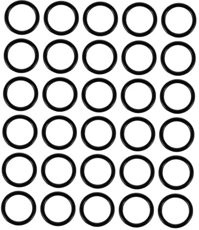 OSOLADY 100Stücke Teiliges Dichtungsring Sortiment für Hochtemperaturbeständige Anwendungen Ringe aus für Sanitär Automobilreparaturen Vielseitig