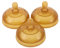 ifundom 3 Pièces Tétines Silicone pour Biberon Lot de Tétines de Remplacement Compatibles Biberons Durables et Sûres pour Alimentation Agréable
