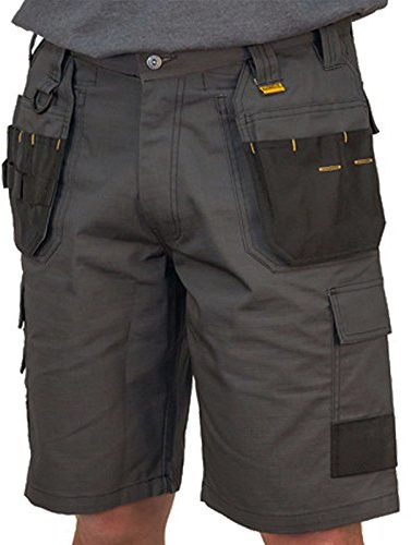 Cheverley Lightweight Grey Polycotton Shorts Waist 42in