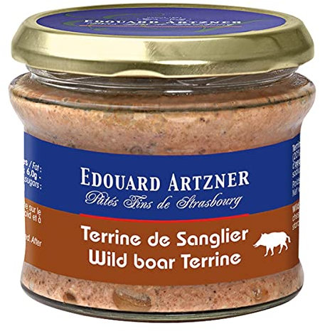 Edouard Artzner Wildschweinterrine mit Kastanien 180 Gramm im Glas