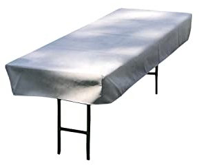 Husse für Bierbankgarnitur aus TeflonSilk (Tischdecke 220 x 70 cm, gelb)