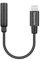Saramonic Câble adaptateur femelle 3,5 mm TRRS vers Lightning, SR-C2002 Câble micro Lightning 3,5 mm vers Apple certifié MFi compatible avec les smartphones et tablettes iPhone, iPad (6 cm)