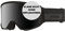 ATOMIC FOUR Q STEREO Skibrille - Schwarz - Skibrillen mit großem Sichtfeld - Hochwertig verspiegelte Snowboardbrille - Brille mit Live Fit Rahmen - Skibrille für Brillenträger
