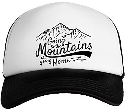 Going to The Mountains is Going Home Jungen Mädchen Baseball Snapback Cap Boys Girls Baseball Snapback Cap