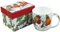Emma Ball Christmas Robins Bone China Mug with Gift Box