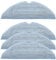 WANGCL 4 Pack Vacuum Replacement Mop Pads for Ro-borock S7 S7+ T7S T7S Plus Accessories Reusable Wet Microfiber Soft Pad
