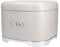 KitchenCraft Cake Storage Tin with Lid, Latte Cream, 26 x 26 x 20cm