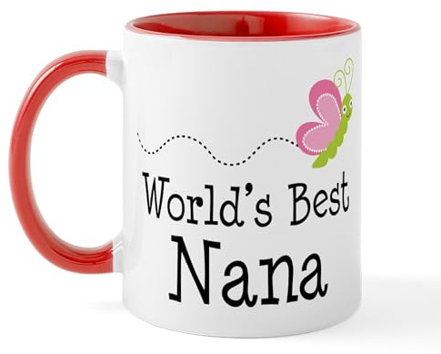 CafePress World's Best Nana Mug 11 oz (325 ml) Ceramic Coffee Mug