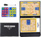 Dantolo Taktiktafel Basketball, Faltbares Klemmbrett Trainer Taktikmappe Basketball Coach Tactical Board Taktikboard Basketball mit Marker Stift und Magneten für die Schulung und Spielanalyse