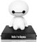LKNBIF Baymax Auto Figuren Dekoration, Baymax Auto Figuren, Auto Armaturenbrett Ornamente Baymax Figuren Shaking Head Auto Dekoration Beweglicher Kopf Puppe Auto Ornamente Deko Hause Tisch