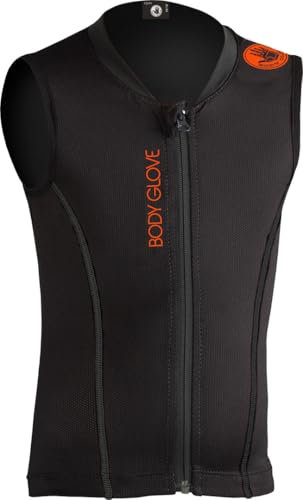 Body Glove LITE-PRO Protector Vest - Youth Black/orange - 152