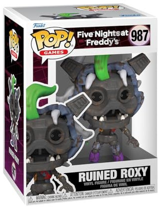 Funko Pop! Games: Five Nights at Freddy's - Roxanne Wolf - FNAF - Vinyl-Sammelfigur - Geschenkidee - Offizielle Handelswaren - Spielzeug Für Kinder und Erwachsene