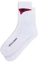Lobster & Lemonade NFL New England Patriots Socken Strümpfe Sportsocken ** White ** (New England Patriots, DE/NL/SE/PL, Numerisch, 41, 46, Regular, Regular)