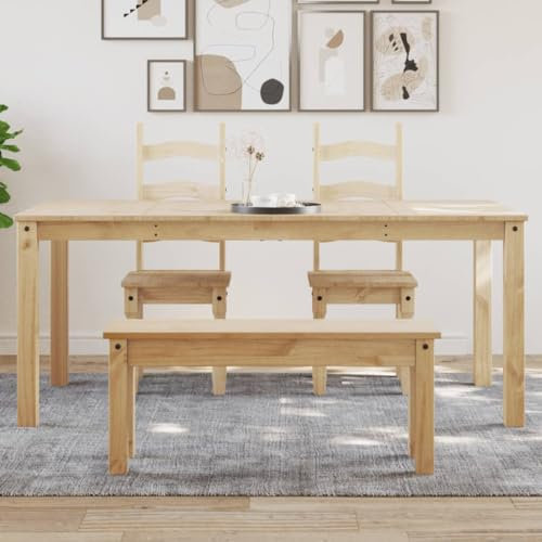 ShGaxin Esstisch Panama 180x90x75 cm Massivholz Kiefer, Dining Table, Esszimmertisch, Küchentisch, Tisch Esszimmer, Küchen Tisch, Kitchen Table, Mehrzwecktisch - 4005708