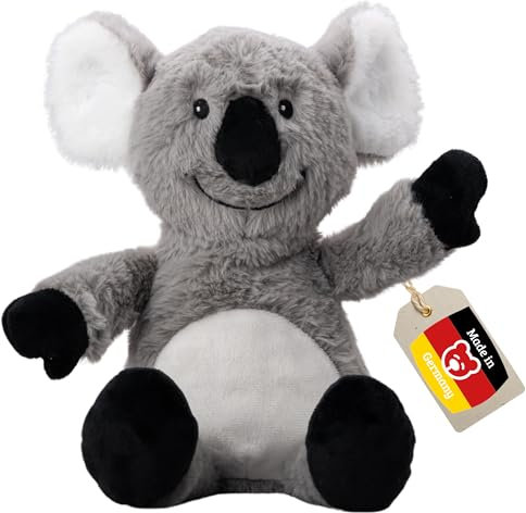 Welliebellies® Wärmekuscheltier | Wärmekissen-Tier mit Bio-Hirse & Gesundheitskräuter Füllung | wärmt bis zu 90 Minuten | Waschbar, Made in Germany