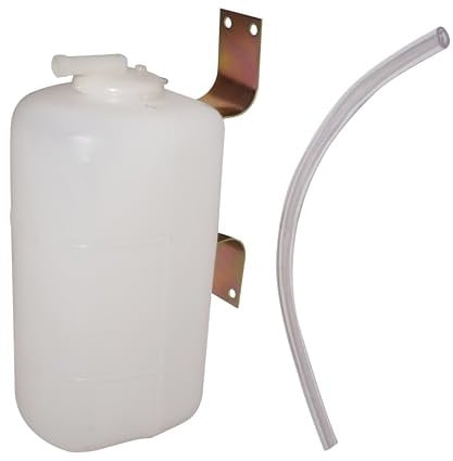 AEspares Botella de desbordamiento de refrigerante para tanque de agua para radiador compatible con Suzuki Samurai 1985-1995 todos los modelos