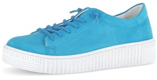 Gabor Damen Low-Top Sneaker, Frauen Halbschuhe,schnürschuhe,schnürer,straßenschuhe,Strassenschuhe,Sportschuhe,Lagoon,38 EU / 5 UK