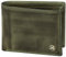 Fa.Volmer ® Leder Geldbörse Herren mit RFID-Schutz - extra-stabile Doppelnaht (4+2 Card - Hunter Green)