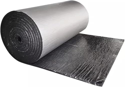 5mm Thick Reflective Radiator PanelAluminum Foam Insulation Sheet for Floors Roofs Garage Doors & Campers1m x 5m Heat Reflective Backing for Energy Efficiency