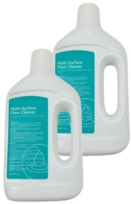 Solution nettoyante multi-surfaces pour sols 1000 ml - Compatible avec Dreame X40 Ultra/ X40 Master/ X50 Ultra, aspirateur liquide, balai à franges humide/sec(2 PACKS)