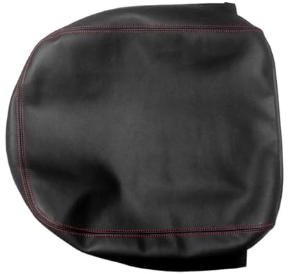 Armlehnenbezüge Autos Für Dodge Für Ram 2002 2003 2004 2005 2006 2007 2008 Autozubehör Armlehne Mittelkonsole Deckel Verkleidung(Schwarz mit Rot)