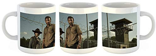 Unified Distribution The Walking Dead - Rick Grimes - Andrew Lincoln - Tasse mit Motiv Bedruckt, 300ml C-Henkel. Tolles Geschenk für Büro, Küche, Geburtstag, Ihre Neue Lieblingstasse zum Frühstück