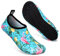 Mabove Badeschuhe Wasserschuhe Schwimmschuhe Damen Strandschuhe Aquaschuhe Barfussschuhe Neopren Surfschuhe(Flamingo Blau,42/43 EU)