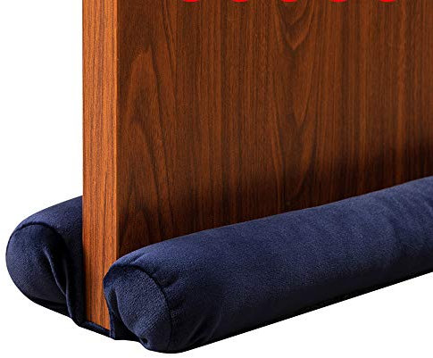 DreamQuil Boudin de porte anti-bruit 36 cm bleu