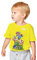 SUPER MARIO Tshirt für Jungen, Premium Merch, reines Baumwollmaterial, kurzärmelig Tshirt Kinder Jungen, Gelb, für 7 bis 8-Jährige
