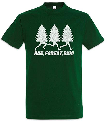 Urban Backwoods Run Forest Run Herren T-Shirt Grün Größe M