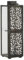 Ib Laursen Teelichthalter, Glas, Metall, Schwarz