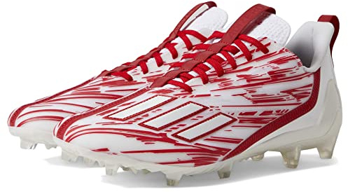adidas Adizero, Zapatillas de fútbol Hombre, Blanco Team Power Red White, 46 EU