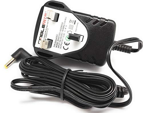 5v power supply adapter for 1.0A Pure Evoke D2 DAB Radio - psu plug cable