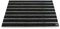 EMCO Eingangsmatte DIPLOMAT Large Rips anthrazit 22mm Fußmatte Schmutzfangmatte Fußabtreter Antirutschmatte, Größe:990 x 490 mm