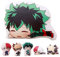Jiumaocleu My Hero Academia Plüschkissen, No Hero Academia Figuren Plushies, Anime MHA Merch Weiches Kissen für Weihnachten Geburtstagsgeschenk Midoriya Izuku 20 cm