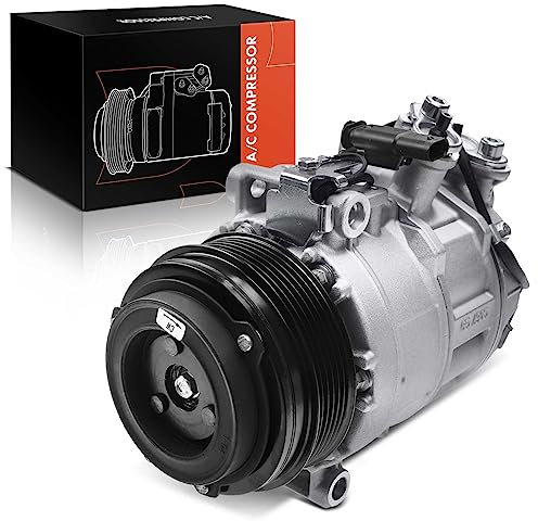 Frankberg Compresor de aire acondicionado con embrague Compatible con Clase C W205 A205 C205 S205 Clase E W213 A238 C238 S213 GLC X253 C253 V-Class W447 Vito W447incl. aceite premezclado