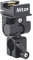 Nitze Adjustable Camera Monitor Holder Mount with 15mm Rod Clamp and Quick Release NATO Clamp, Supports 360° Swivel and 180° Tilt for 5 and 7 Field Monitor - N54-H3