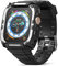 Ringke Fusion-X Guard Case mit Armband Kompatibel mit Apple Watch Ultra 2 (2023) / Ultra 49mm Hülle und Sportlichen Uhrband mit Drahtschutz - White