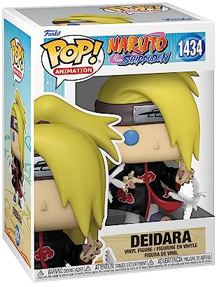 Funko POP! Animation: Naruto - Deidara | Official Anime Merch - Collectable Vinyl Figurine for Shelf Display - Birthday Gift Idea for Fans and Collectors