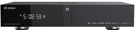 Zidoo Z2000 Pro Lettore multimediale 4K, Chipset RTD1619BPD, Sistema Android 11, Supporta HDR10+ e tutte le tecnologie HDR, Bay HDD Dissimulato e Antenne WOL, Box TV Android Smart HDR