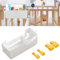 Nizirioo Organizzatore da tavolo per pannolini per neonati, multifunzione, da appendere, accessorio bianco