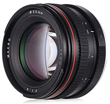 Lente de enfoque antropomórfico estándar de 50 mm f/1.4 USM de gran apertura para Nikon D7000 D7100 D200 D300 D700 D750 D810 D800 D3200 D3300 D5200 D400 D90. Cámaras DSLR D5500