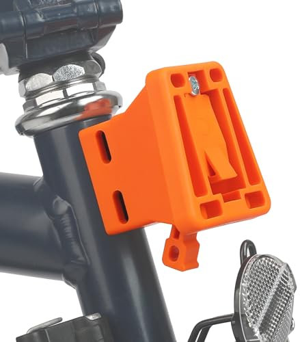 Rhinowalk Trägerblock Rack Adapter für Brompton Faltrad Halterung Frontträger Brompton Adapter Gepäckträger Vorderradträgerblock Fahrradzubehör