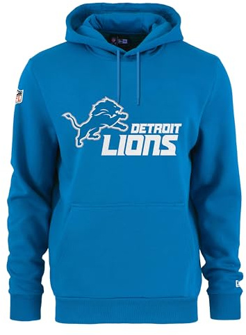 New Era - NFL Detroit Lions Team Logo and Name Hoodie