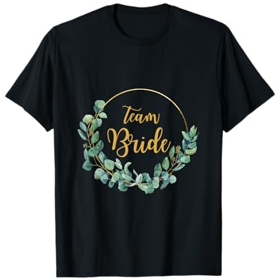 Team Bride Junggesellenabschied Frauen Brautjungfer Freundin T-Shirt