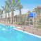 Rettungsschwimmerstuhl für Schwimmbad 3.9 4.9 5.9ft Schwimmbad Rettungsschwimmer Stühle, Hochbelastbar 304 Edelstahl Deck Chairs Outdoor für See Strand, Patio Barhocker mit komfortablem Sitz Belastet