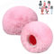 ZealSound Microphone Furry Windscreen for Blue Yeti,Microphone Foam Cover with Fur Wind Muff Windscreen for ZealSound K66/Yeti/Yeti X/Yeti Pro/AM8/SoloCast,etc.(Pink-2PCK)