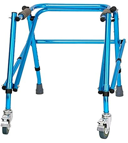 Klapprollator Rollator Walker Rollator Walker Aufrechter Gehwagen Leichter, zusammenklappbarer Gehwagen mit Rädern Kann Gehen Gehtraining