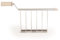CREATE/SET DE 2 PINZAS DE REJILLA ARENA/Accesorio para hacer sandwiches en Toast, sin riesgo de quemaduras, fabricadas en Acéro Inoxidable