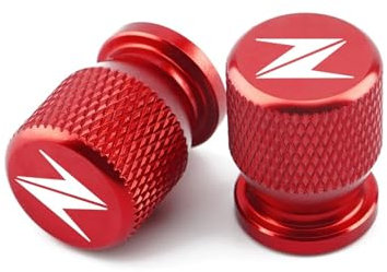 Motorrad Ventilkappen Für Ka@&wasaki Z400 Z900 Z800 Z750 Z1000 Z650 Z300 Z1000SX ZX10R ZX6R Motorrad Rad Reifen Teile Ventil Stem Caps Abdeckung(Red)
